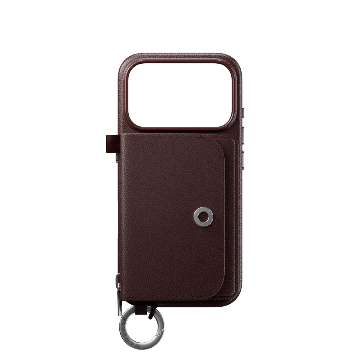 iPhone 18 Pro / Pro Max & 17 Pro / Pro Max MAGEASY Pouch M MagSafe Wallet Case with Lanyard