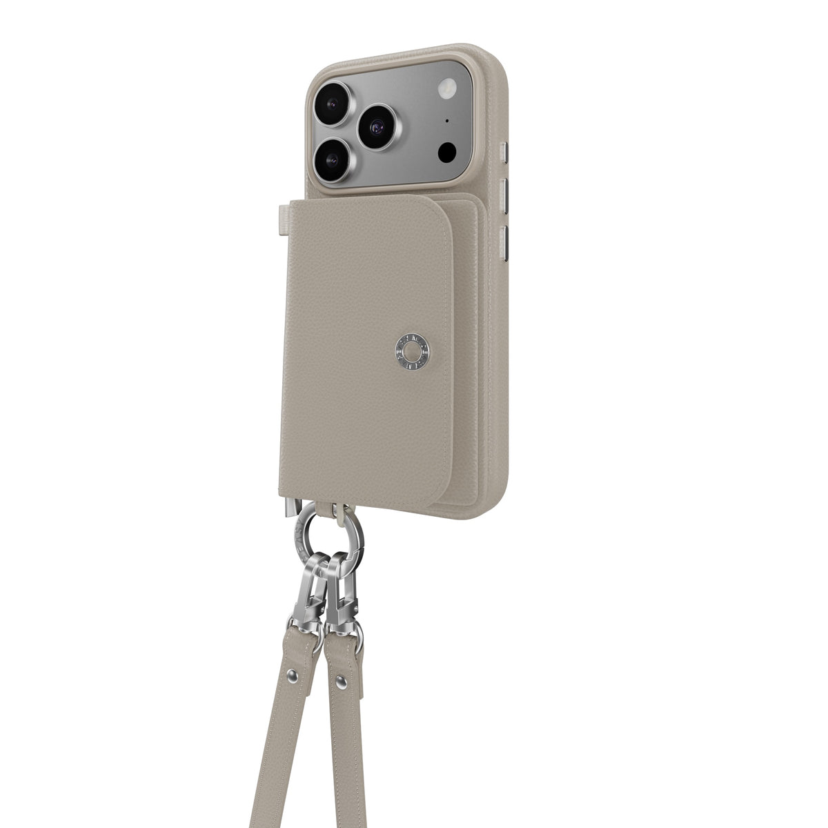 iPhone 18 Pro / Pro Max & 17 Pro / Pro Max MAGEASY Pouch M MagSafe Wallet Case with Lanyard