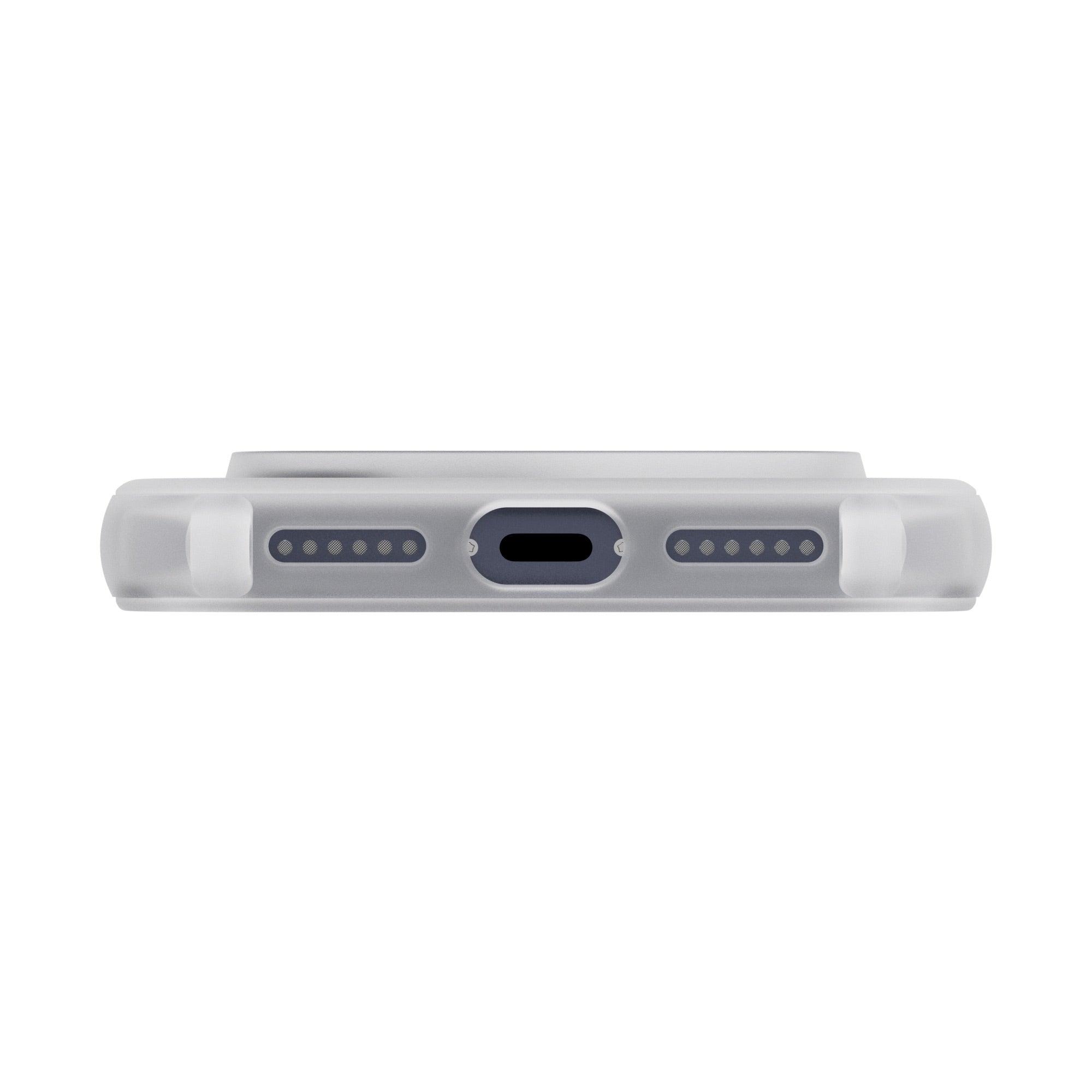MAGEASY ROAM M MagSafe Crossbody Lanyard Case for iPhone 17 Pro Max - Transparent Black