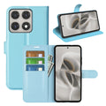 Wallet Case for Motorola Edge 70 Pro – PU Leather Flip Cover with Card Holder & Stand [LightBlue] - LightBlue