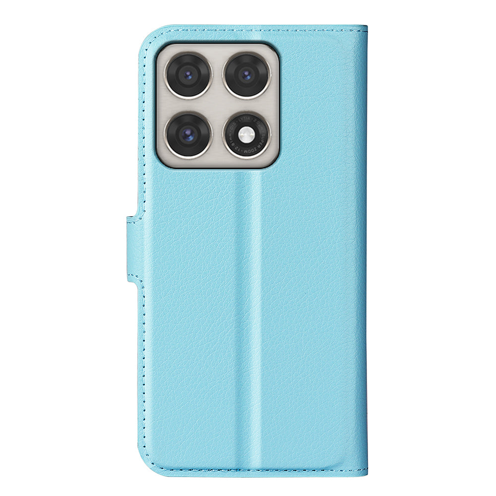 Wallet Case for Motorola Edge 70 Pro – PU Leather Flip Cover with Card Holder & Stand [LightBlue]