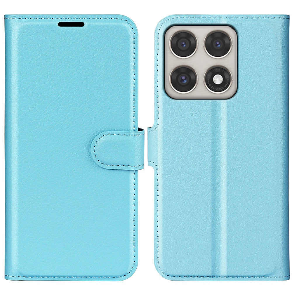Wallet Case for Motorola Edge 70 Pro – PU Leather Flip Cover with Card Holder & Stand [LightBlue]