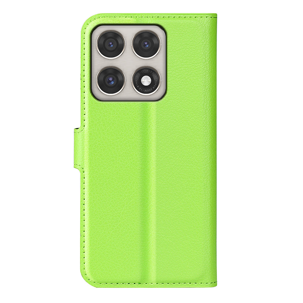 Wallet Case for Motorola Edge 70 Pro – PU Leather Flip Cover with Card Holder & Stand [Green]