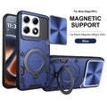 Motorola Edge 70 Pro Ring Kickstand Case w/ Camera Cover [Navy] - Navy