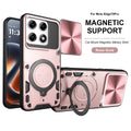 Motorola Edge 70 Pro Ring Kickstand Case w/ Camera Cover [Rose Gold] - Rose Gold