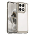 Motorola Edge 70 Pro Soft TPU Bumper Shockproof Cover Case [Clear Grey] - Clear Grey