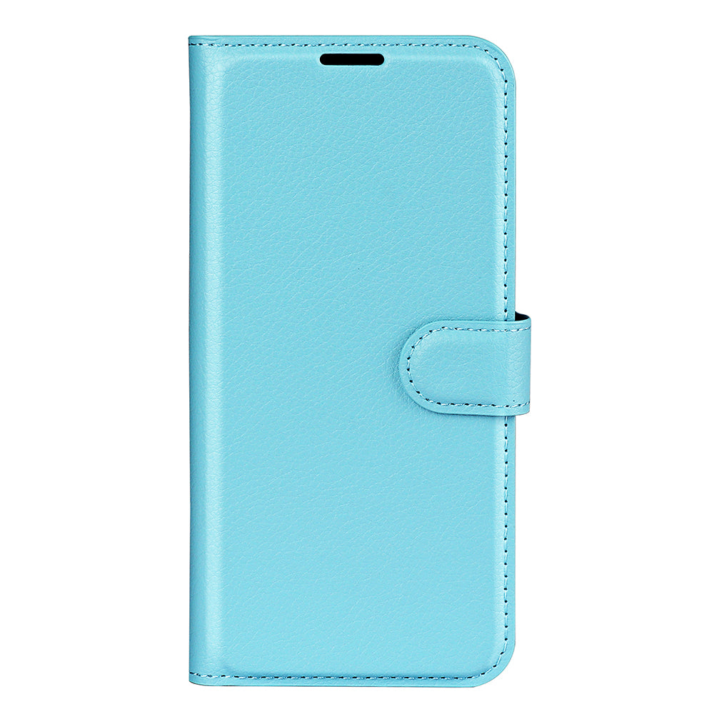 Wallet Case for Motorola Edge 70 – PU Leather Flip Cover with Card Holder & Stand [LightBlue]
