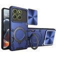 Motorola Edge 70 Ring Kickstand Case w/ Camera Cover [Navy] - Navy