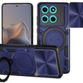 Motorola Moto Edge 60Fusion Ring Kickstand Case w/ Camera Cover [Navy] - Navy