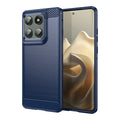 Moto Edge 60Pro Carbon Fibre TPU Case Slim Shockproof Cover Navy - Navy