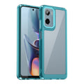 Motorola Moto G05 4G Soft TPU Bumper Case [Clear Blue] - Clear Blue