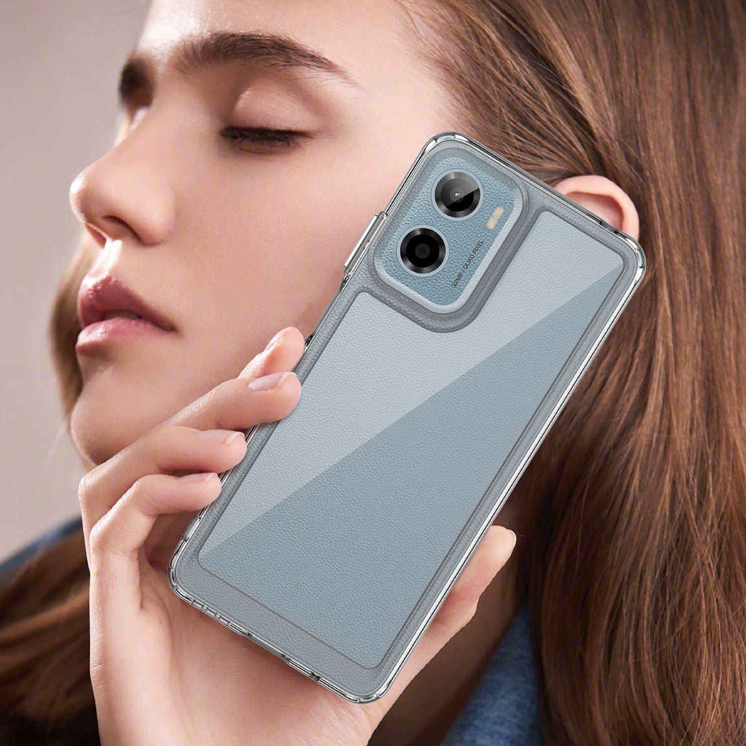 Motorola Moto G05 4G Soft TPU Bumper Case [Clear]