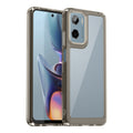 Motorola Moto G05 4G Soft TPU Bumper Case [Clear Grey] - Clear Grey