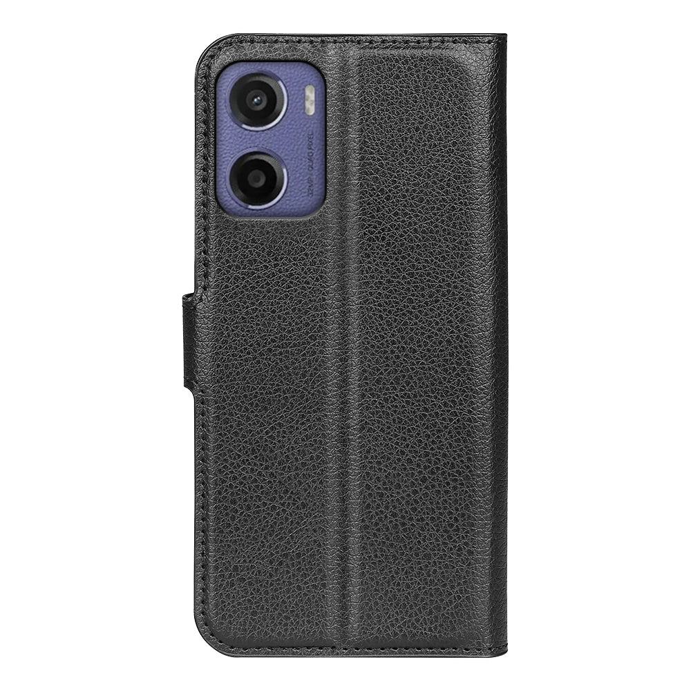 Motorola Moto G05 4G PU Wallet Case [Black]