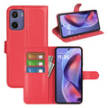 Motorola Moto G05 4G PU Wallet Case [Red] - Red