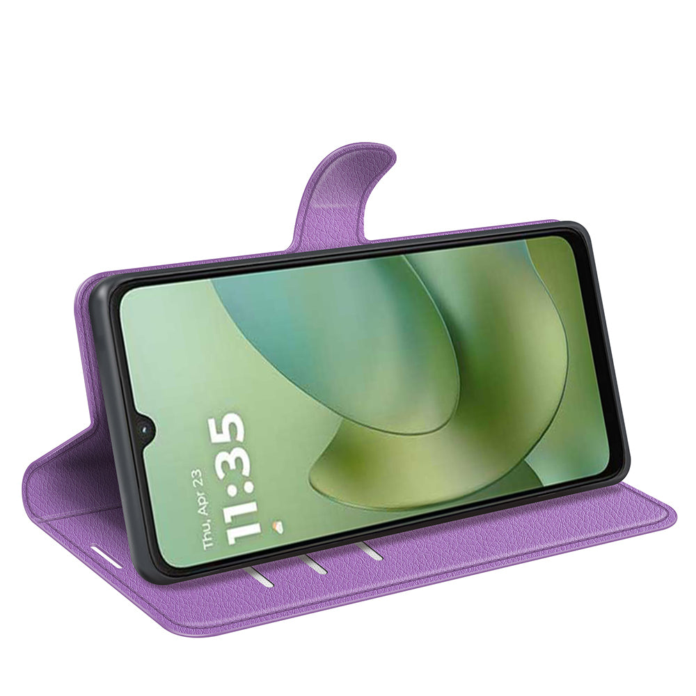 Motorola Moto G06 4G PU Wallet Case [Purple]