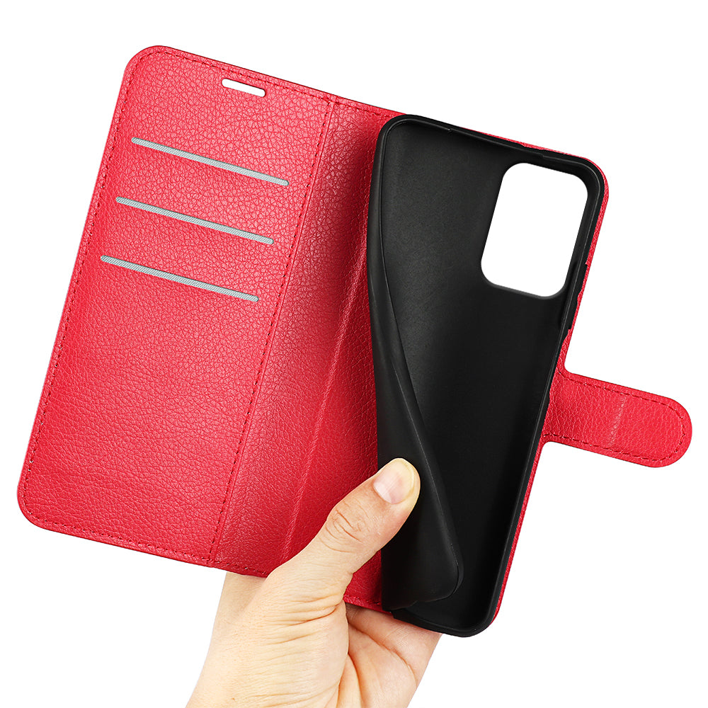 Motorola Moto G06 4G PU Wallet Case [Red]