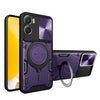Motorola Moto G06 4G  Ring Kickstand Case w/ Camera Cover [Purple] - Purple