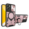 Motorola Moto G06 4G  Ring Kickstand Case w/ Camera Cover [Rose Gold] - Rose Gold