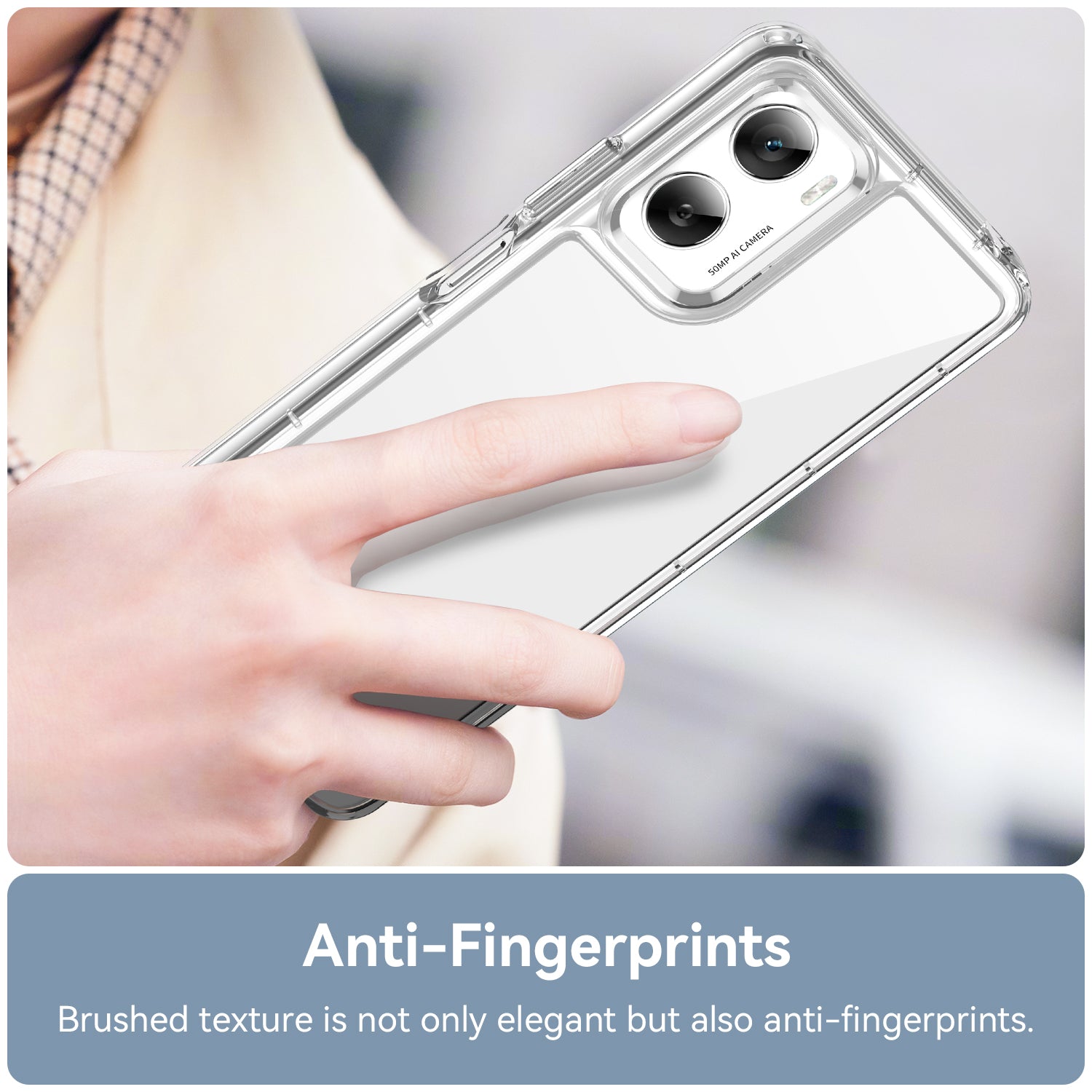 Motorola Moto G06 4G Soft TPU Bumper Case [Clear]