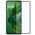 Motorola Moto G15 4G Full Cover Glass Screen Protector - Black