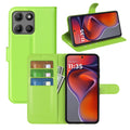 Motorola Moto G15 4G PU Wallet Case [Green] - Green