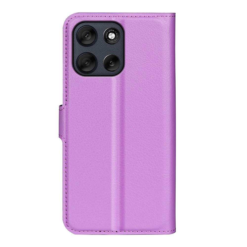 Moto G56 5G PU Wallet Case [Purple]
