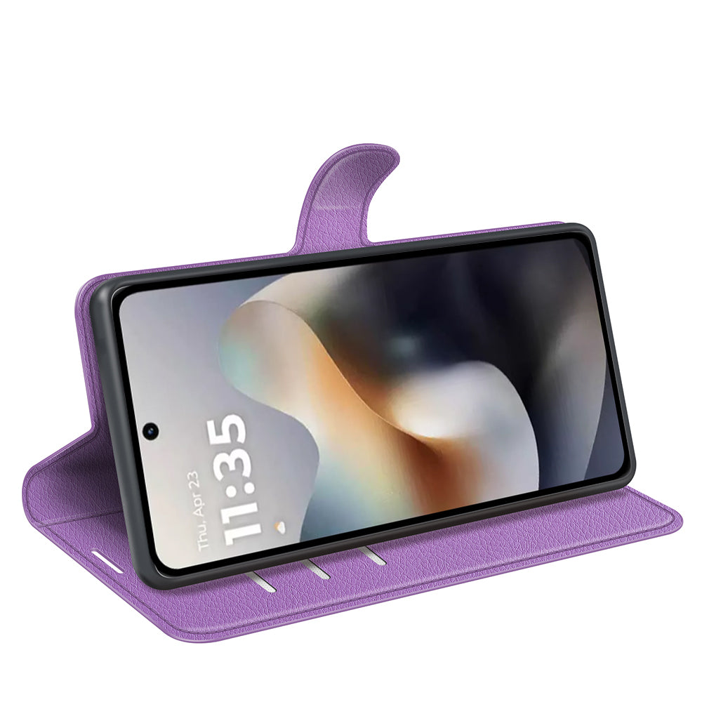 Moto G56 5G PU Wallet Case [Purple]