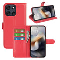 Moto G56 5G PU Wallet Case [Red] - Red