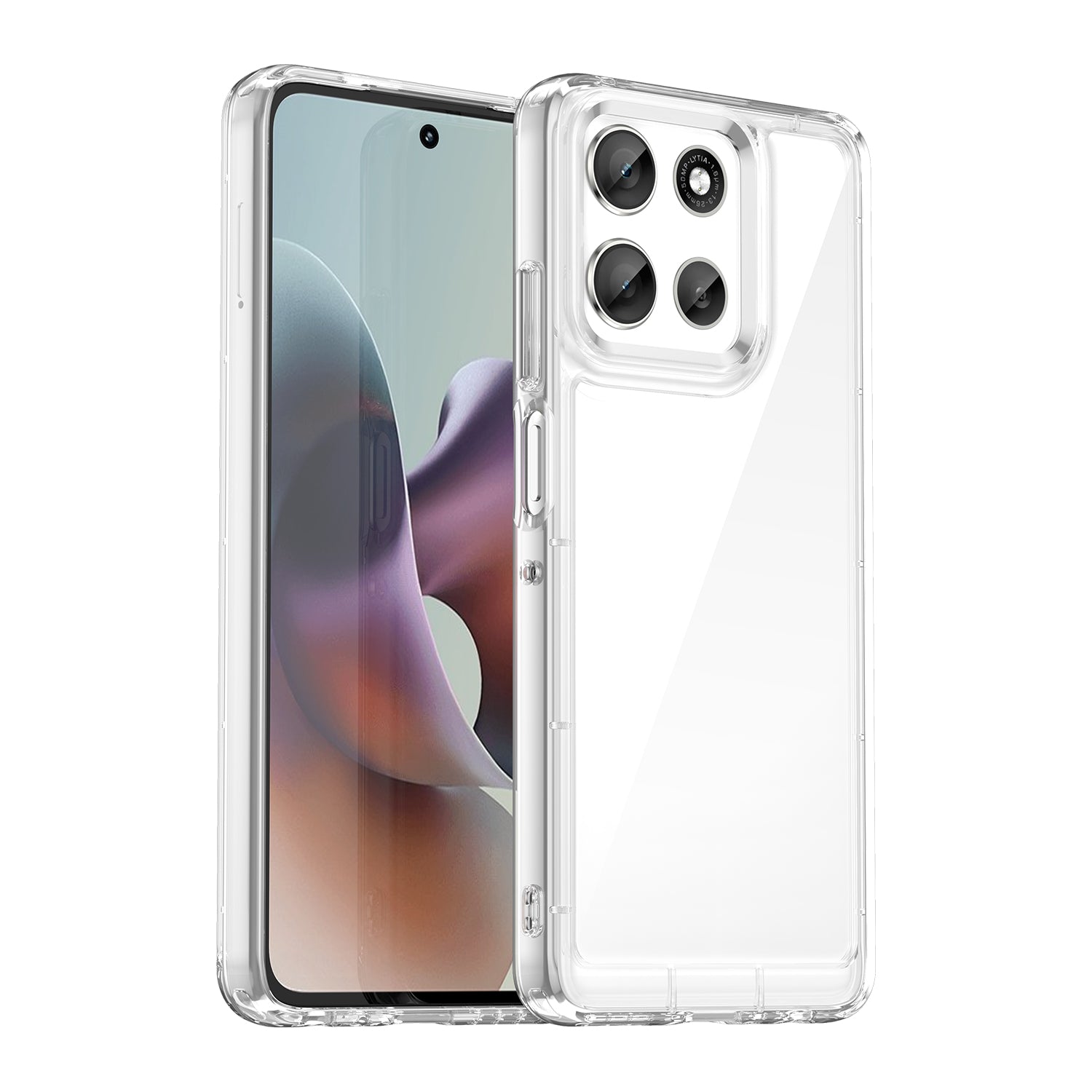Motorola Moto A56 5G Soft TPU Bumper Case [Clear]