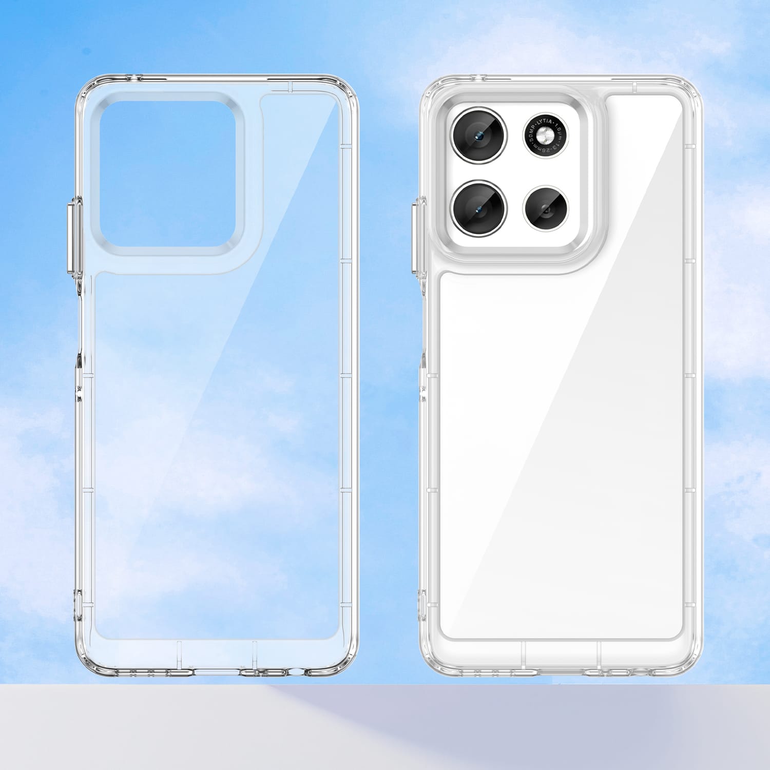Motorola Moto A56 5G Soft TPU Bumper Case [Clear]