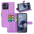 Moto G86 5G PU Wallet Case [Purple] - Purple