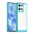 Motorola Moto G86 5G Soft TPU Bumper Case [Clear Blue] - Clear Blue