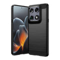 Motorola Signature Carbon Fibre TPU Case Slim Shockproof Cover Black - Black