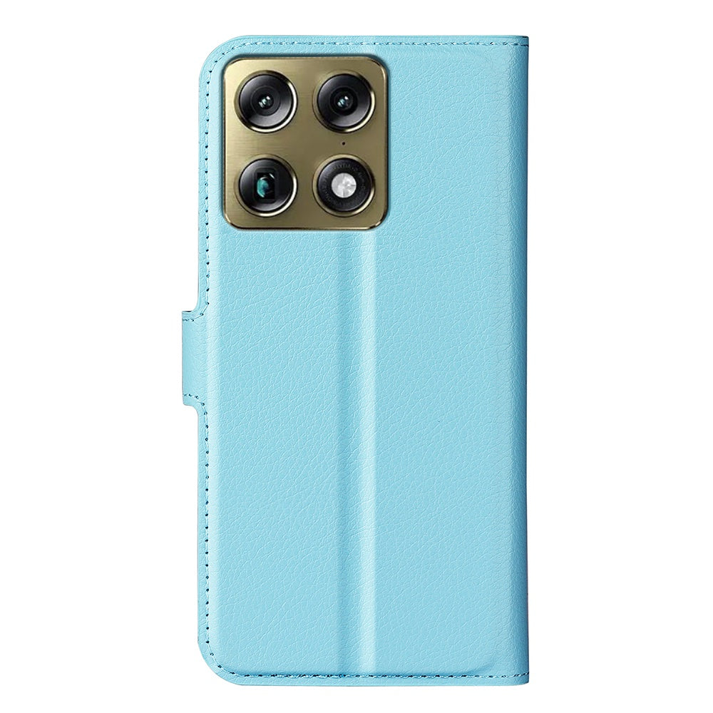 Wallet Case for Motorola Signature – PU Leather Flip Cover with Card Holder & Stand [LightBlue]