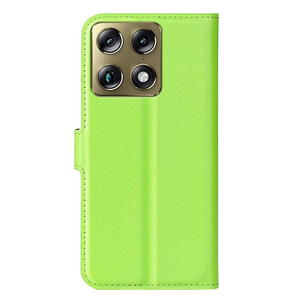 Wallet Case for Motorola Signature – PU Leather Flip Cover with Card Holder & Stand [Green]