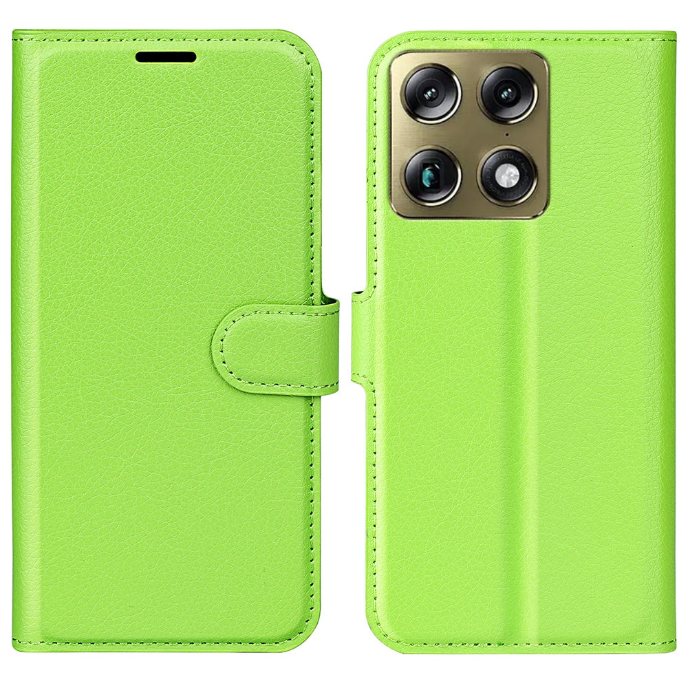 Wallet Case for Motorola Signature – PU Leather Flip Cover with Card Holder & Stand [Green]