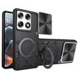 Motorola Signature Ring Kickstand Case w/ Camera Cover [Black] - Black