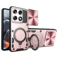 Motorola Signature Ring Kickstand Case w/ Camera Cover [Rose Gold] - Rose Gold