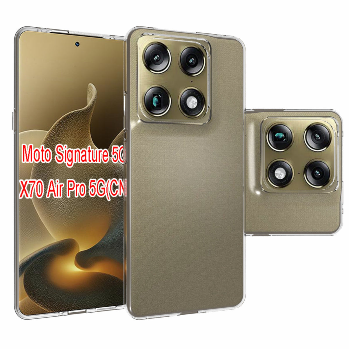 Motorola Signature Soft Gel Case - Slim Design