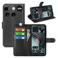 NOTHING Phone (3) PU Wallet Case [Black] - Black