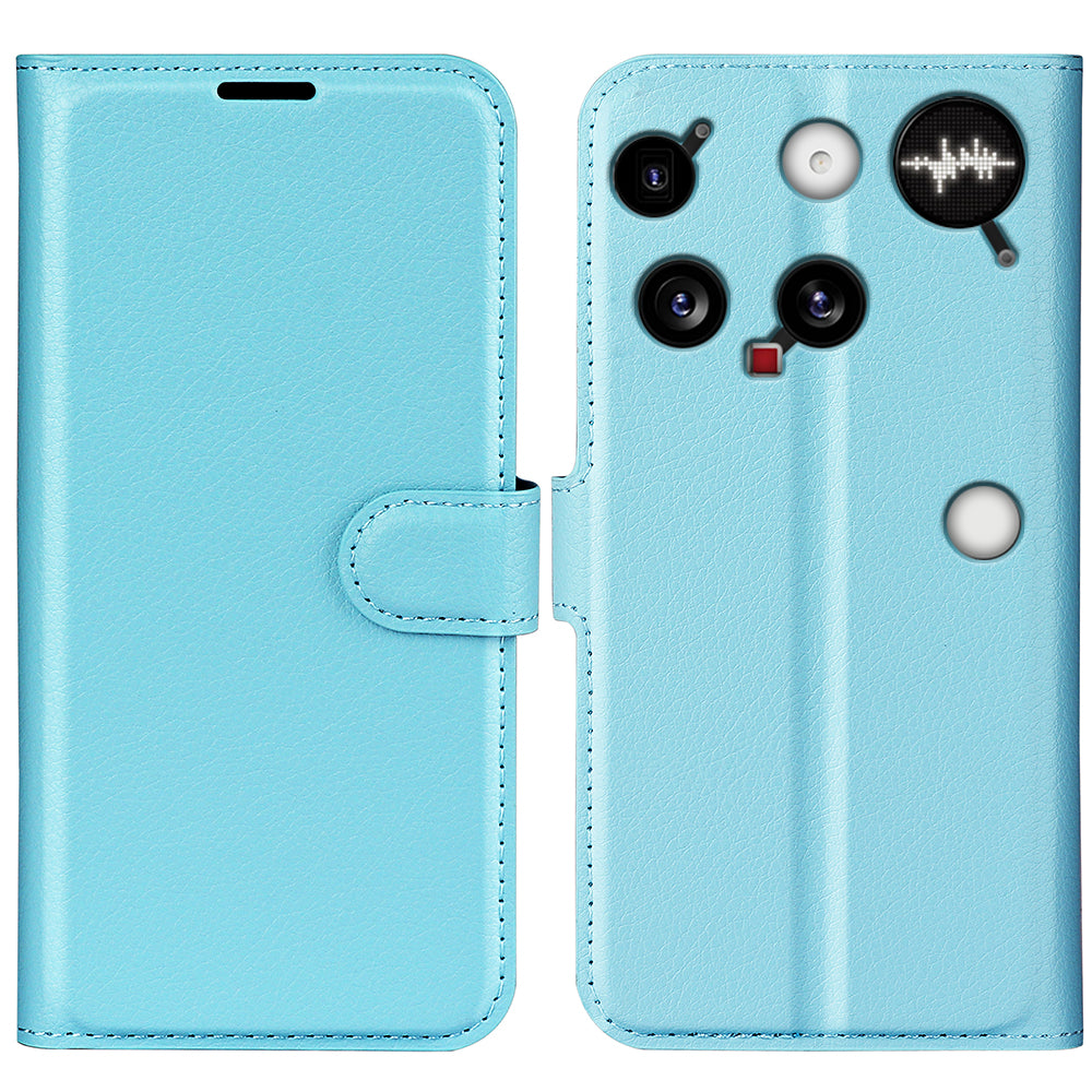 NOTHING Phone (3) PU Wallet Case [LightBlue]