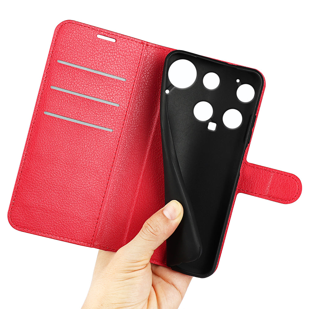 NOTHING Phone (3) PU Wallet Case [Red]