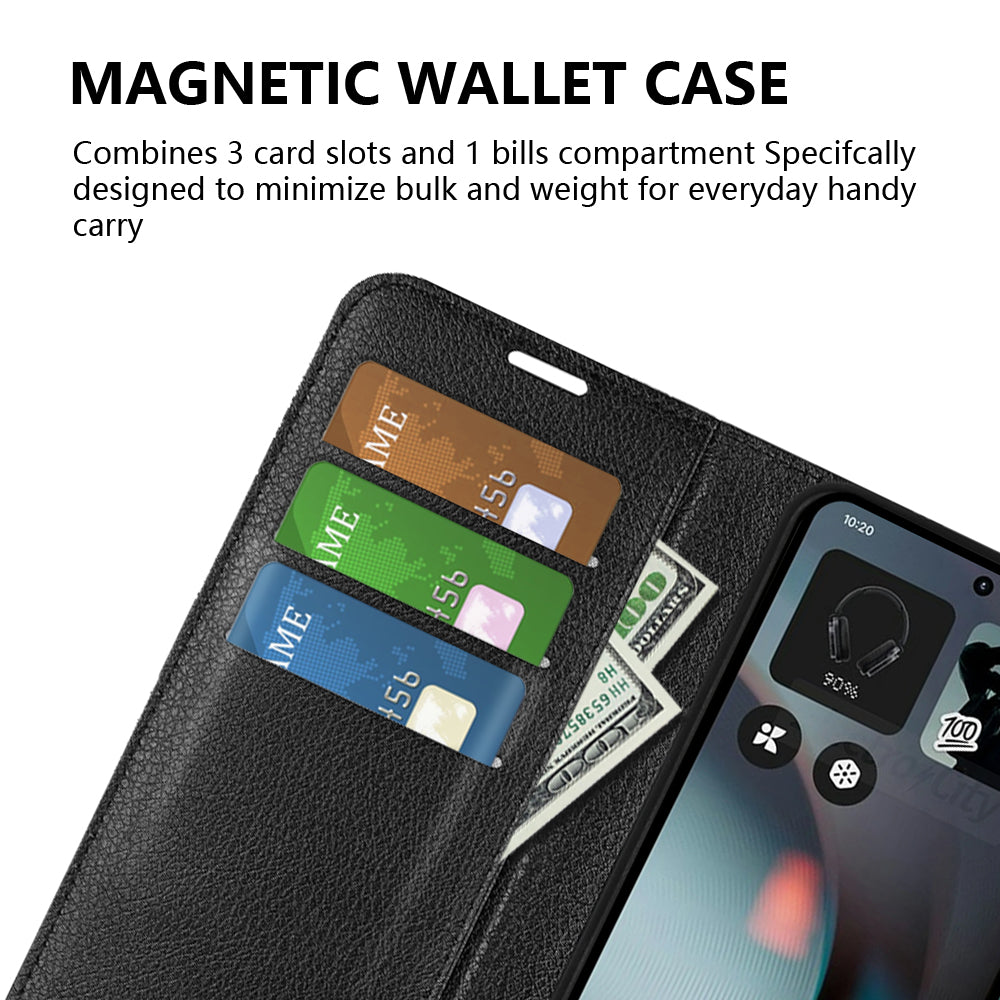 NOTHING Phone (3) PU Wallet Case [LightBlue]