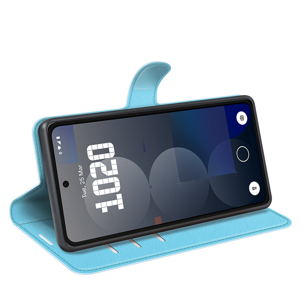 Nothing Phone (3a) Pro PU Wallet Case [LightBlue]