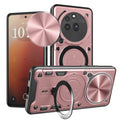 Nothing Phone (3a) Pro Ring Kickstand Case w/ Camera Cover [Rose Gold] - Rose Gold