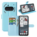 Nothing Phone (3a) PU Wallet Case [LightBlue] - LightBlue