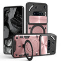 Nothing Phone (3a) Ring Kickstand Case w/ Camera Cover [Rose Gold] - Rose Gold