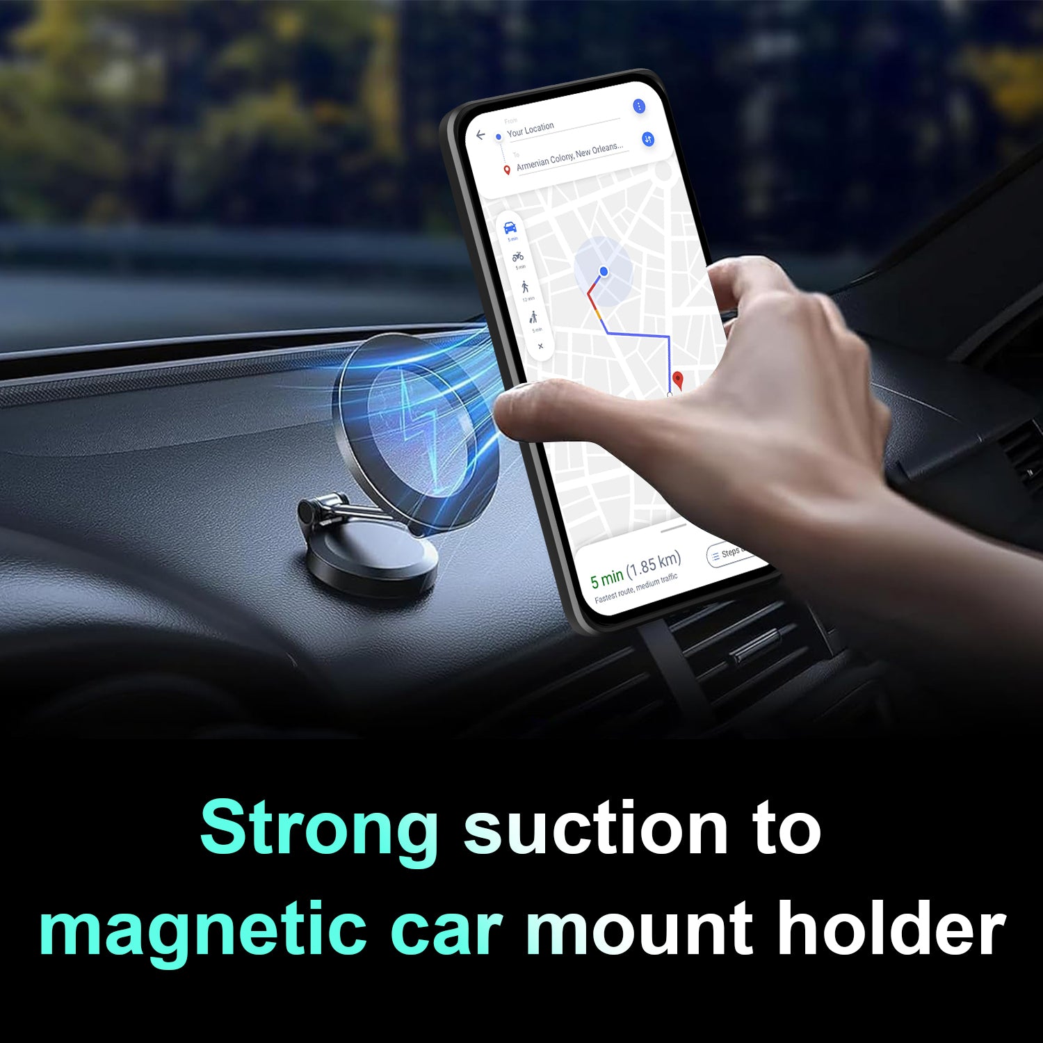 Nothing Phone (3a) Ring Kickstand Case w/ Camera Cover [Navy]