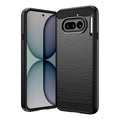 NOTHING Phone (4a)  Carbon Fibre TPU Case Slim Shockproof Cover Black - Black